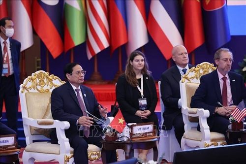 Hội nghị cấp cao ASEAN: Thủ tướng Phạm Minh Chính dự Đối thoại Toàn cầu ASEAN lần thứ hai